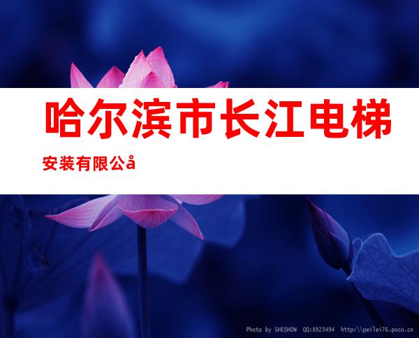 哈尔滨市长江电梯安装有限公司